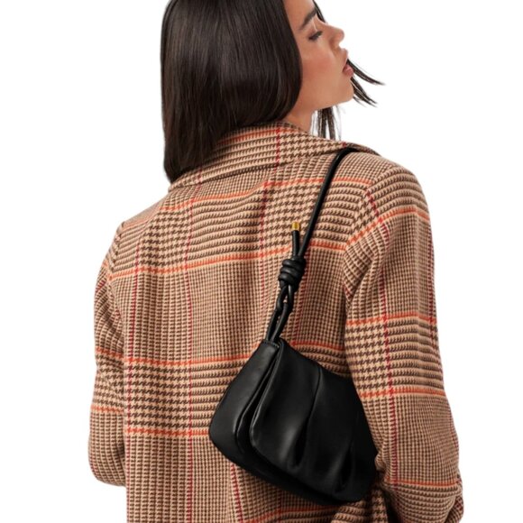 NEW Rachel Zoe Jacquelyn Bag Black Crossbody Removable Strap BEAUTIFUL! - Picture 3 of 4